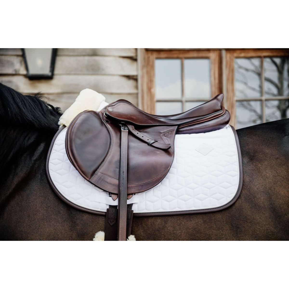 Kentucky Horsewear Sottosella Skin Friendly Springen Bianco