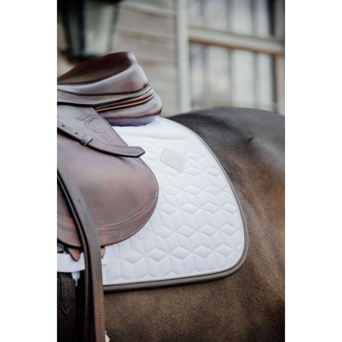 Kentucky Horsewear Sottosella Skin Friendly Springen Bianco