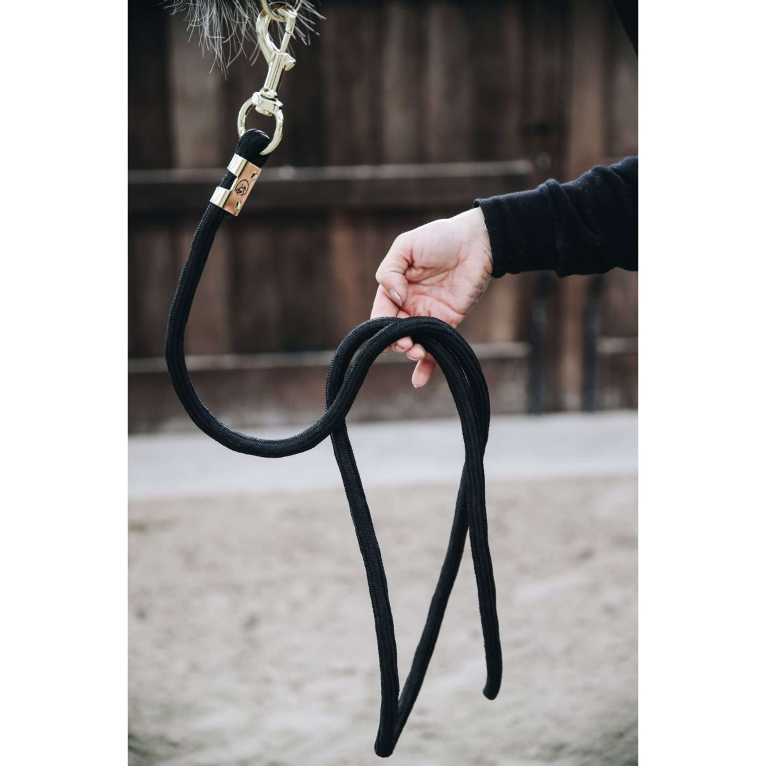 Kentucky Horsewear Corda per cavezza Basic Nero Kentucky Horsewear Corda per cavezza Basic Nero