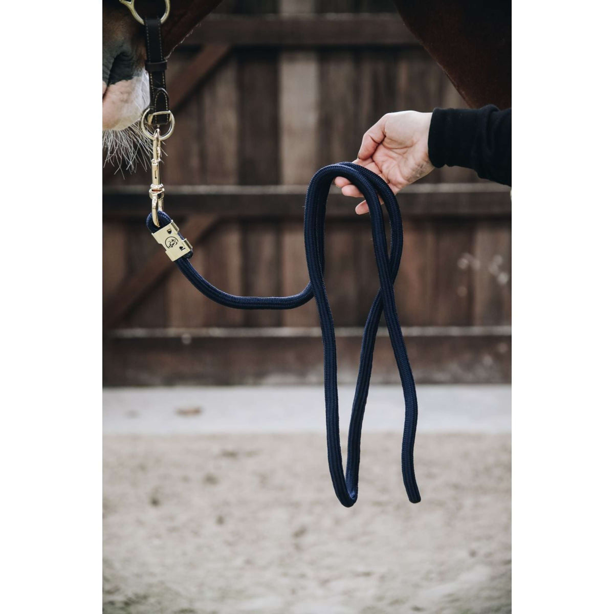 Kentucky Horsewear Corda per cavezza Basic Navy