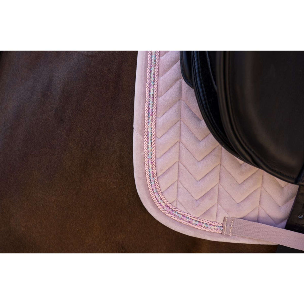 Kentucky Sottosella Velvet Mini Pearls Dressage Old Rose