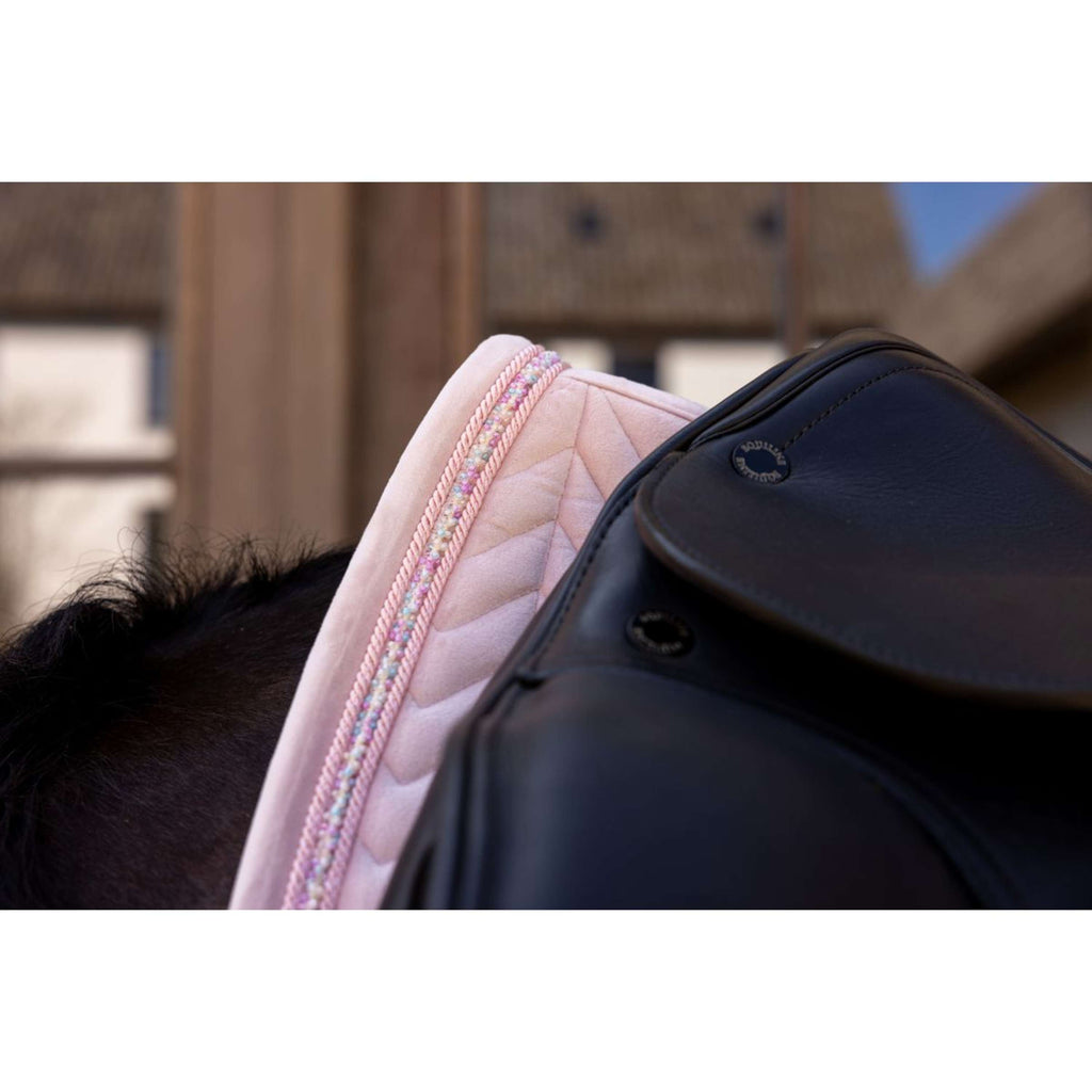 Kentucky Sottosella Velvet Mini Pearls Dressage Old Rose