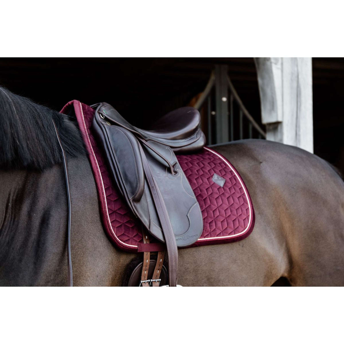Kentucky Horsewear Sottosella Velvet Bordeaux