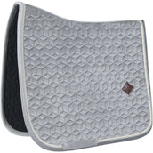 Kentucky Horsewear Sottosella Basic Velvet Dressage Grigio