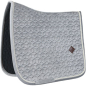 Kentucky Horsewear Sottosella Basic Velvet Dressage Grigio
