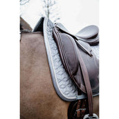 Kentucky Horsewear Sottosella Basic Velvet Dressage Grigio