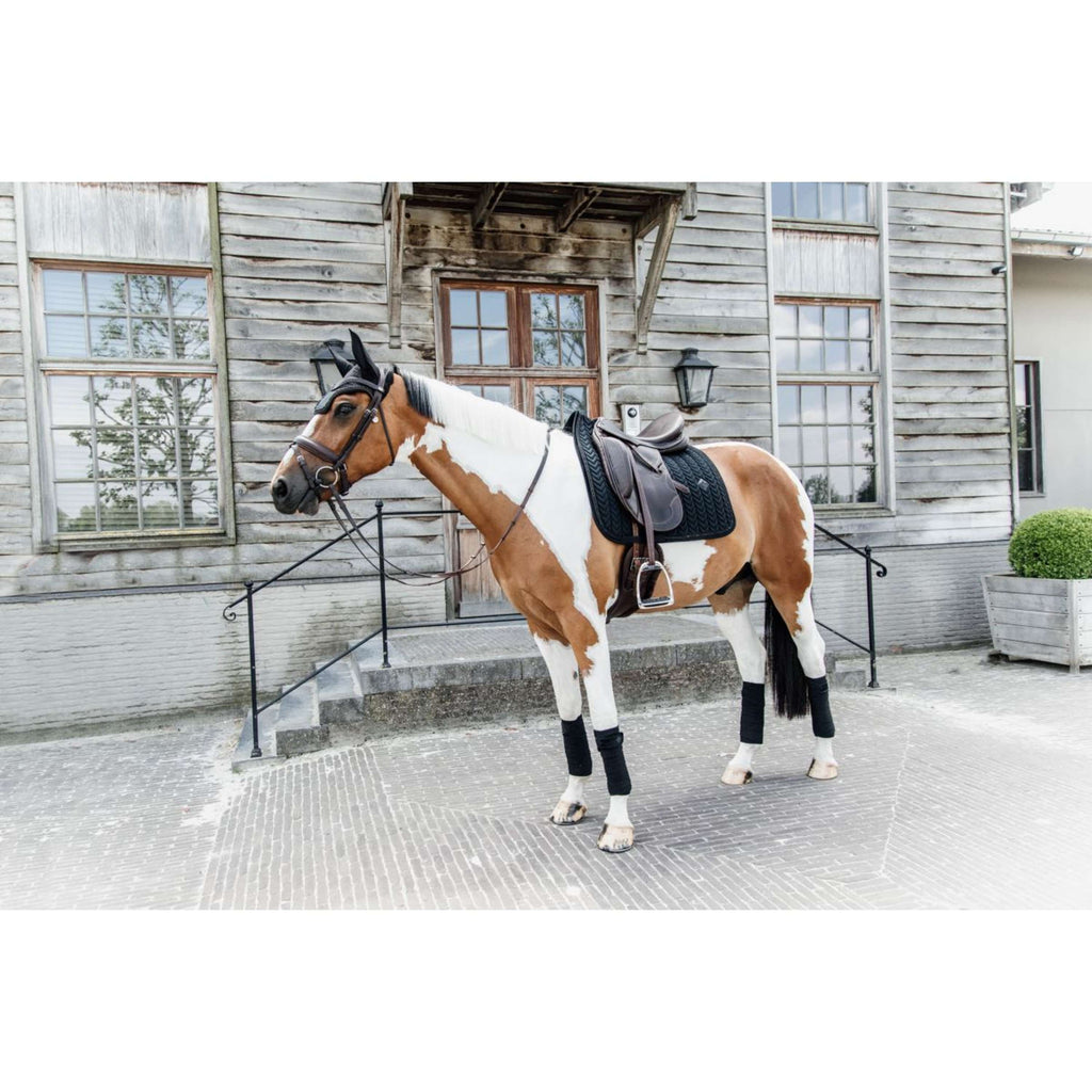 Kentucky Horsewear Sottosella Velvet Pearls Nero
