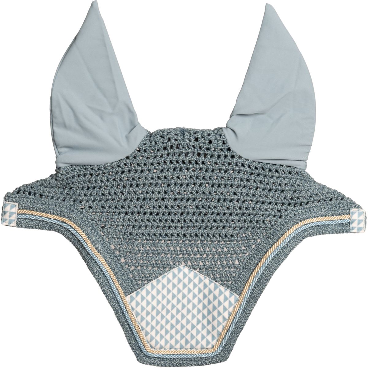 Kentucky Cuffietta Wellington Velvet Flags Azzurro