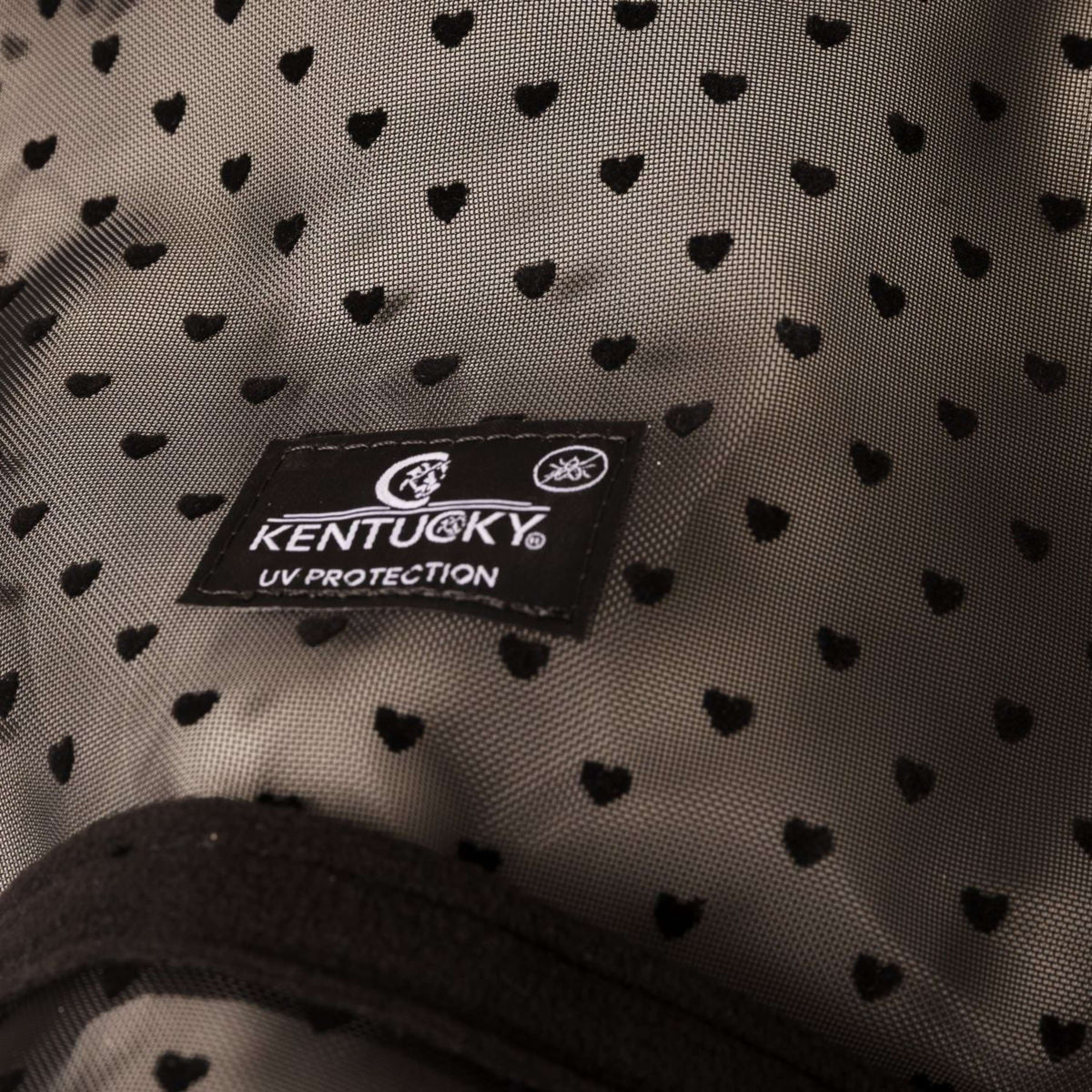 Kentucky Maschera per Mosche Heart con Orecchie e Naso Nero