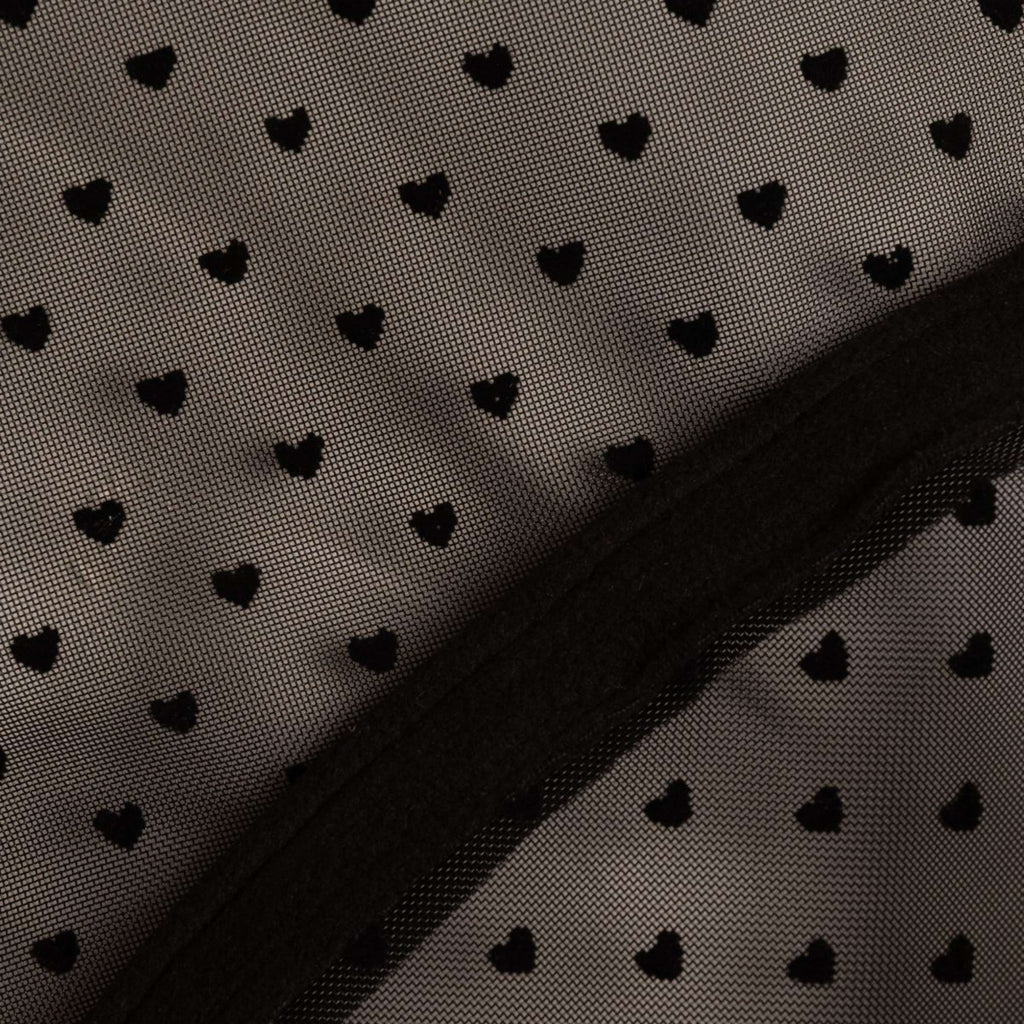 Kentucky Maschera per Mosche Heart con Orecchie e Naso Nero