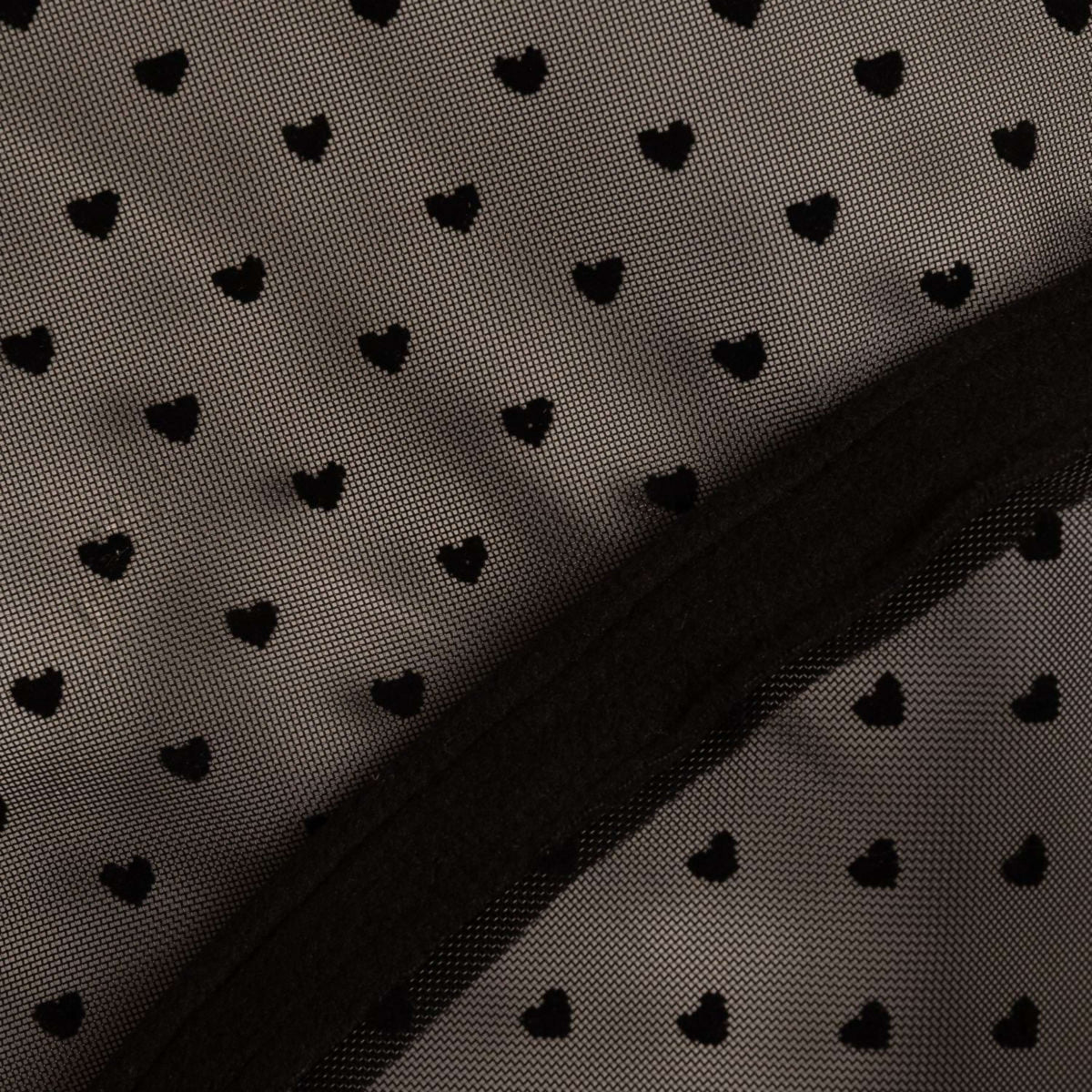 Kentucky Maschera per Mosche Heart con Orecchie e Naso Nero