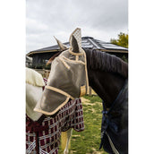 Kentucky Maschera per Mosche Heart con Orecchie e Naso Beige