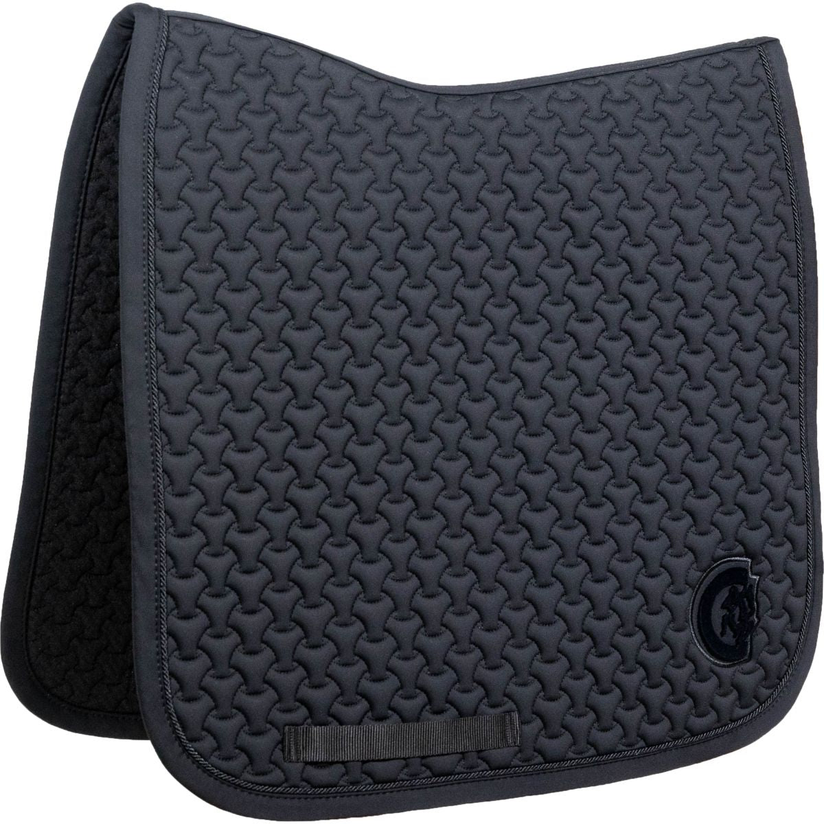 Kentucky Horsewear Sottosella Plaited Logo Nero