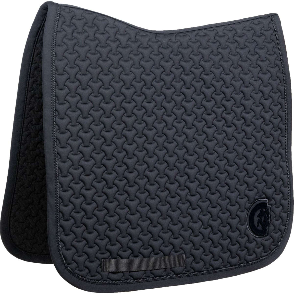 Kentucky Horsewear Sottosella Plaited Logo Nero