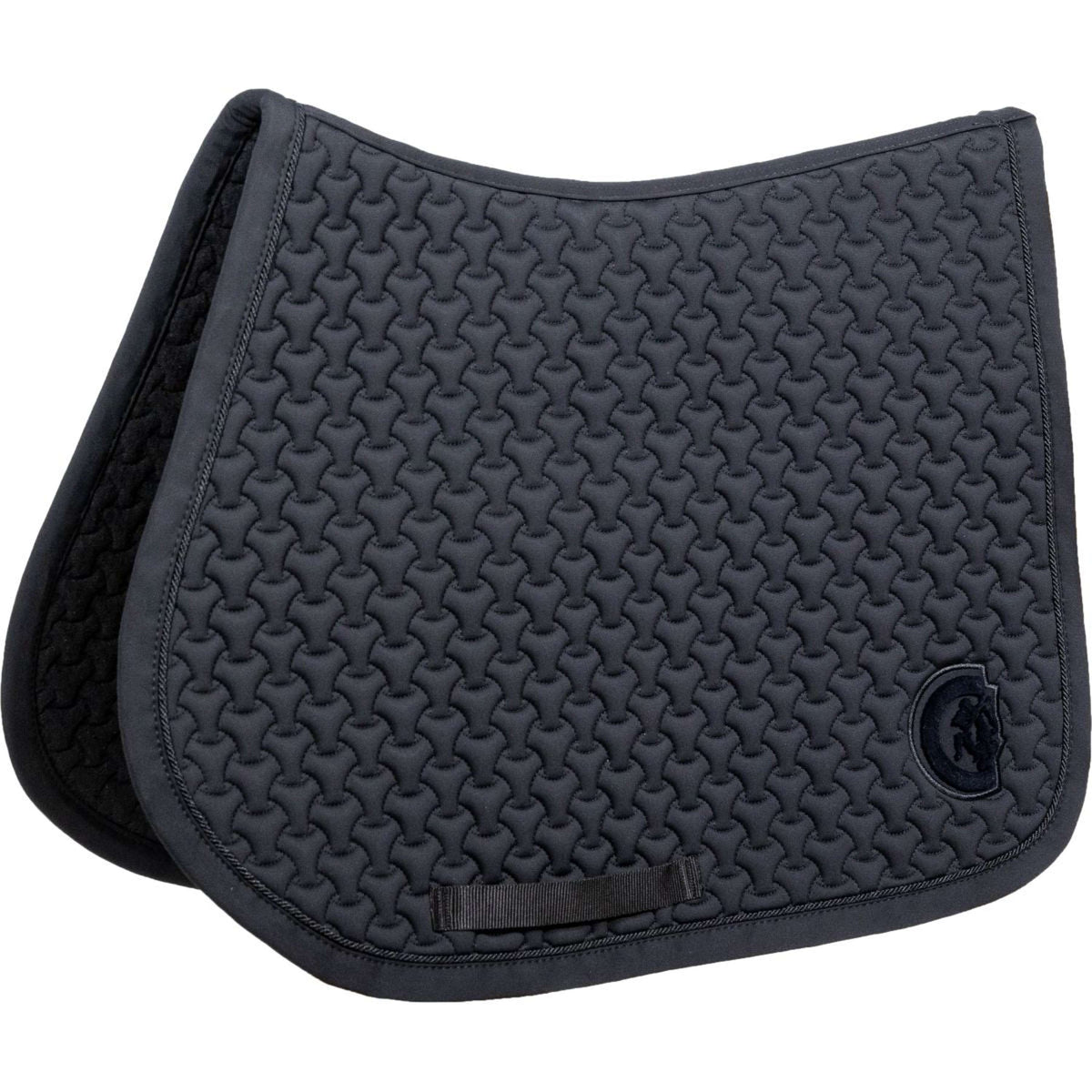 Kentucky Horsewear Sottosella Plaited Logo Springen Nero