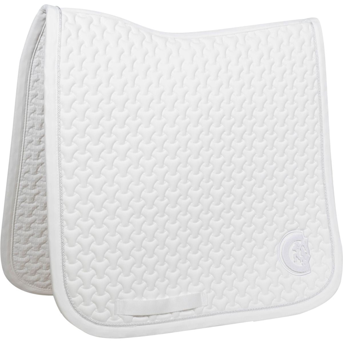 Kentucky Horsewear Sottosella Plaited Logo Bianco