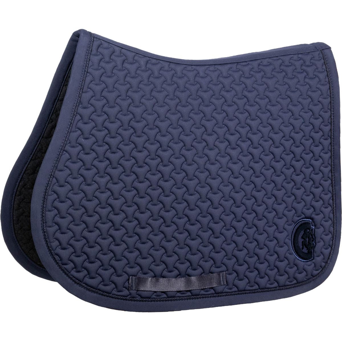 Kentucky Horsewear Sottosella Plaited Logo Springen Navy