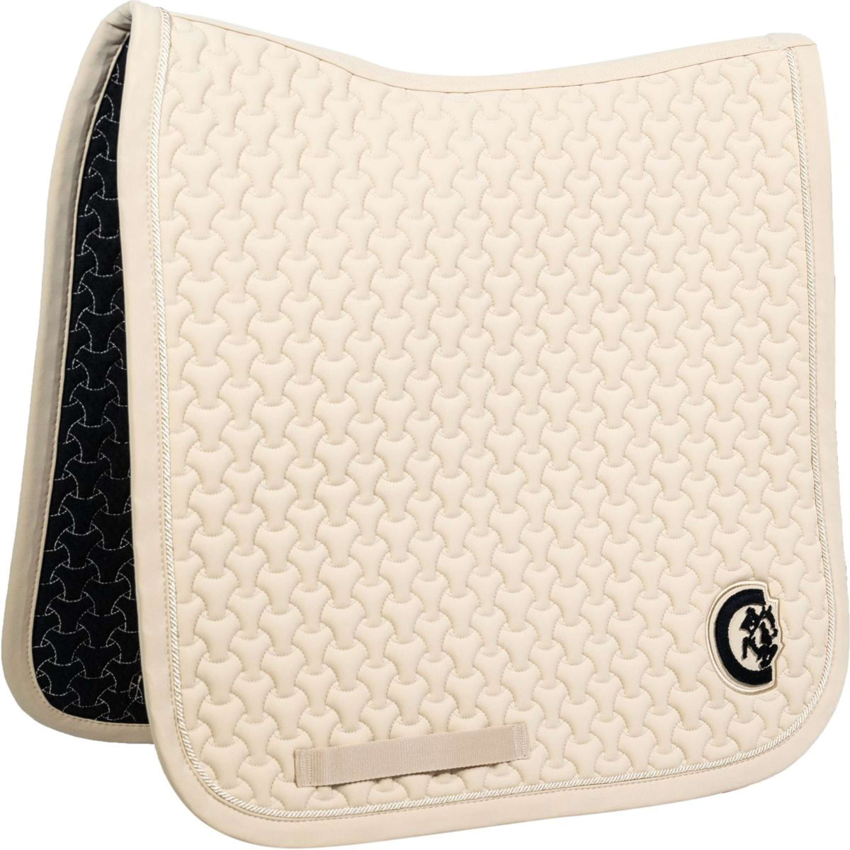 Kentucky Horsewear Sottosella Plaited Logo Beige