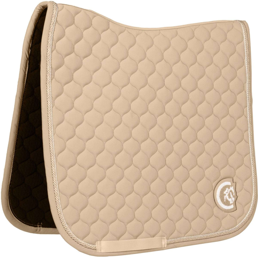 Kentucky Horsewear Sottosella Onion Quilt 3D Logo Beige
