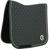 Kentucky Horsewear Sottosella Onion Quilt 3D Logo Dressage Pine Green