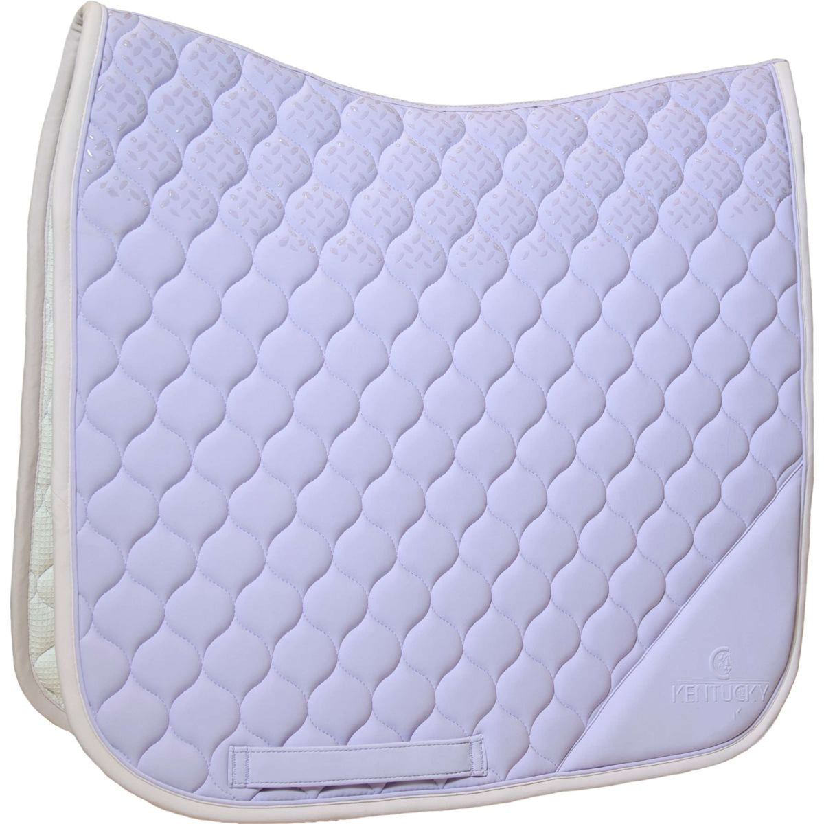 Kentucky Horsewear Sottosella Softshell Onion Quilt Dressage Viola chiaro/Rosa chiaro