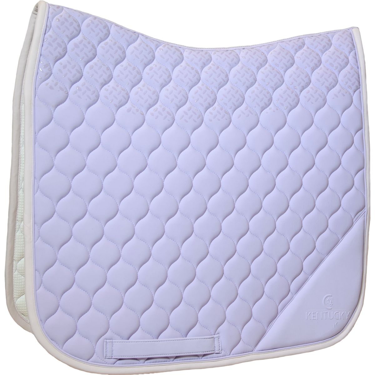 Kentucky Horsewear Sottosella Softshell Onion Quilt Dressage Viola chiaro/Rosa chiaro