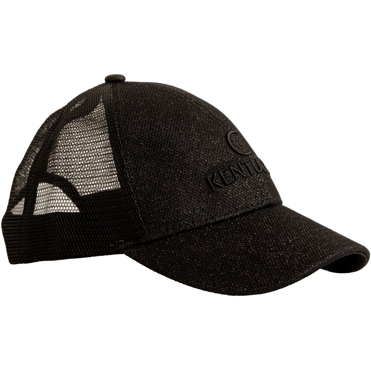 Kentucky Trucker Cap Glitter Nero