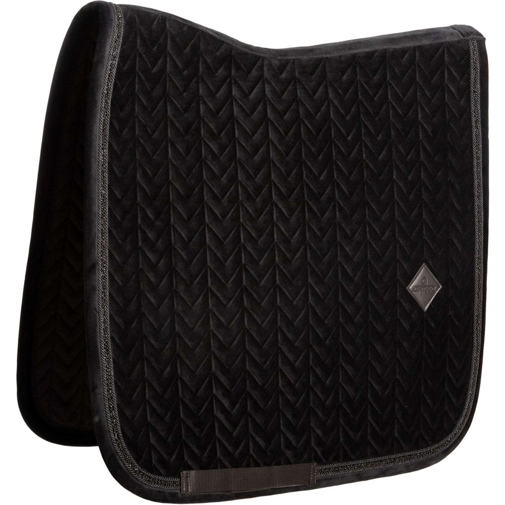 Kentucky Sottosella Velvet Mini Pearls Dressage Nero
