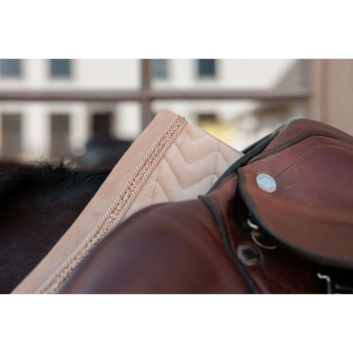 Kentucky Sottosella Velvet Mini Pearls saltando Beige