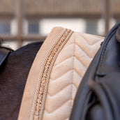 Kentucky Sottosella Velvet Mini Pearls Dressage Beige