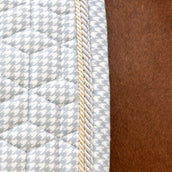 Kentucky Sottosella Velvet Pied de Poule saltando Grigio/Bianco