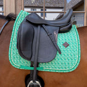 Kentucky Sottosella Velvet Maze Cipher Dressage Bianco/Verde