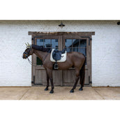 Kentucky Sottosella Velvet Horse Printing Dressage Beige