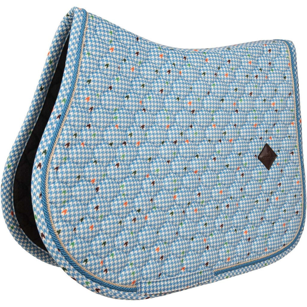 Kentucky Sottosella Velvet Pied De Poule Navy