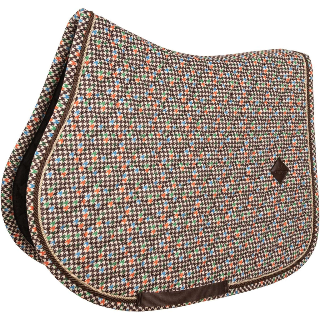 Kentucky Sottosella Velvet Pied De Poule Marrone