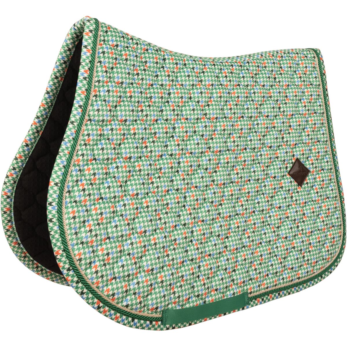 Kentucky Sottosella Velvet Pied De Poule saltando Verde chiaro