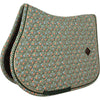 Kentucky Sottosella Velvet Pied De Poule Verde scuro