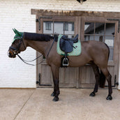 Kentucky Sottosella Velvet Pied De Poule Dressage Verde scuro