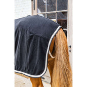 Kentucky Coperta in Pile Plaited Nero