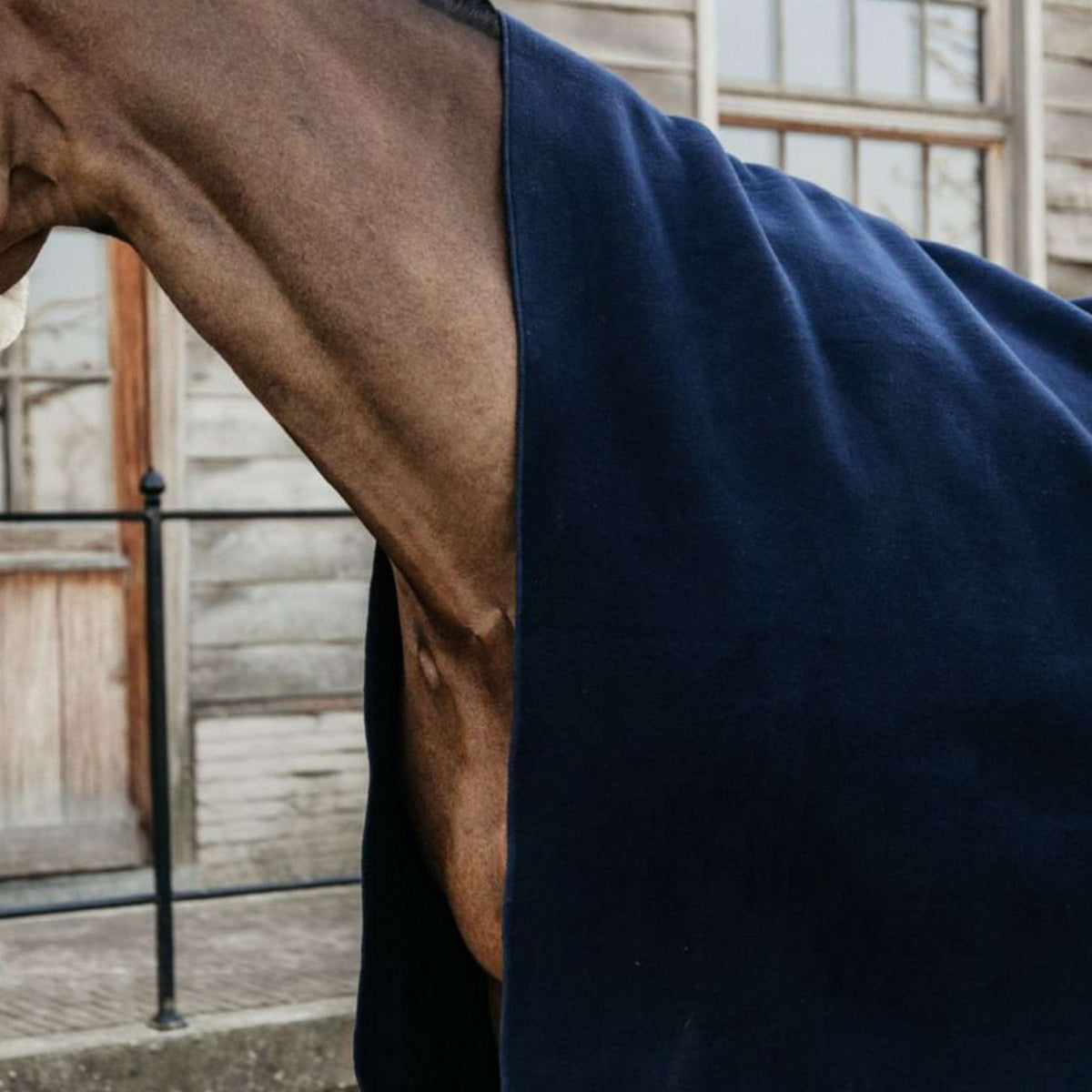 Kentucky Horsewear Coperta in Pile Heavy Square Navy