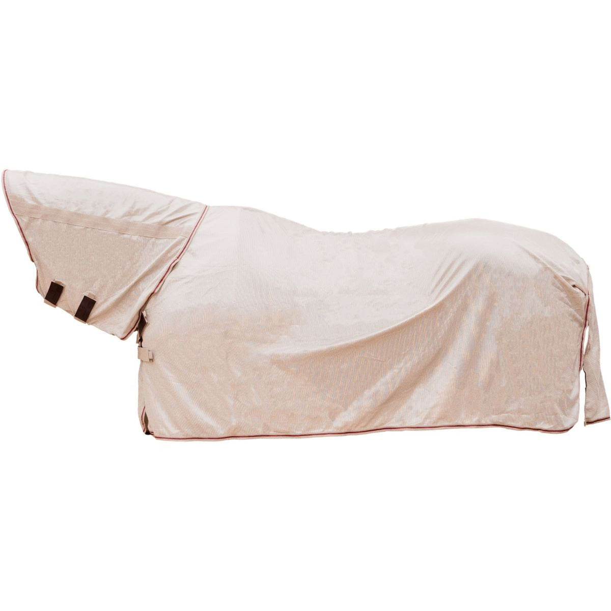 Kentucky Coperta Antimosche Comfort Mesh Classic with Neck & Belly Cover Beige/Bordeaux