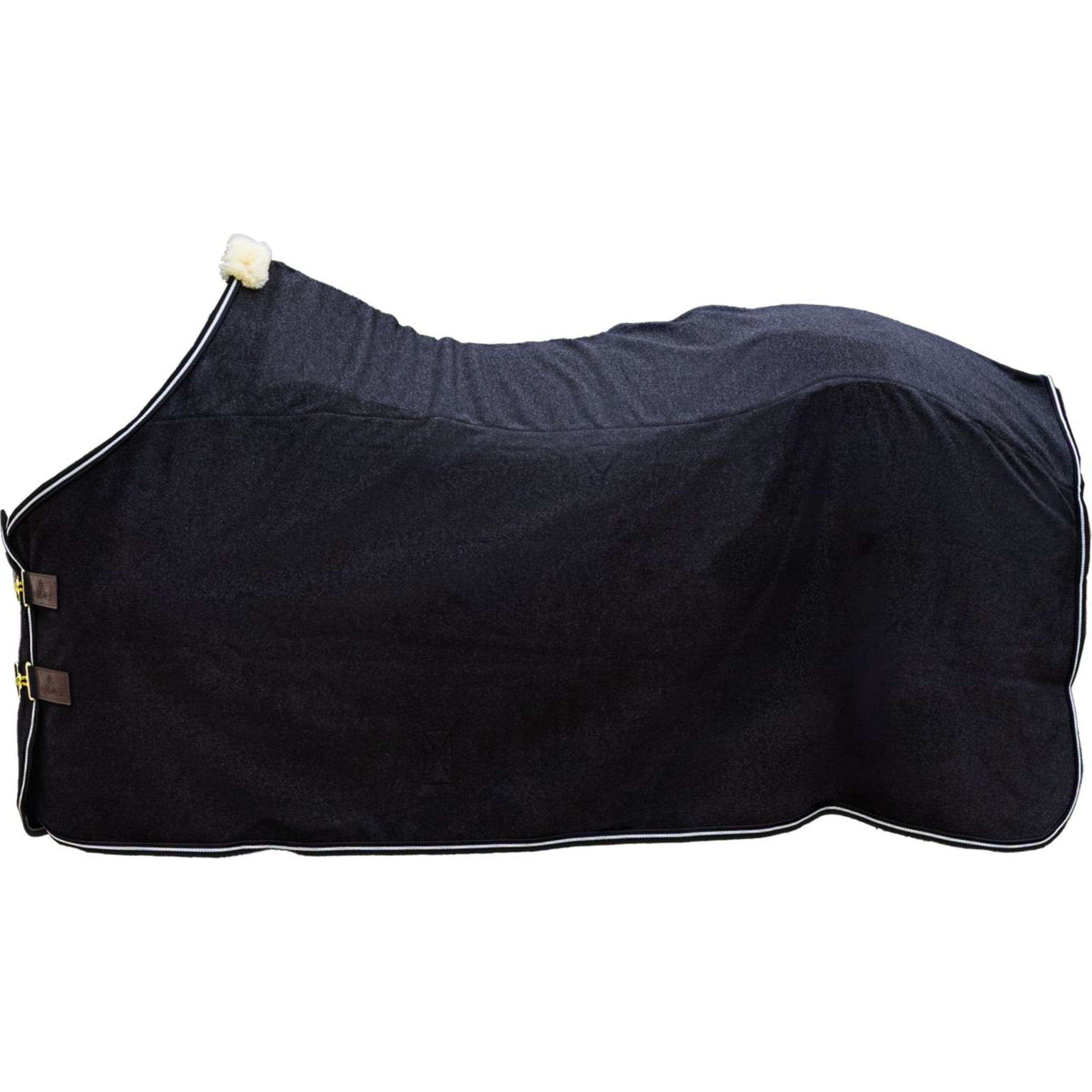 Kentucky Coperta in Pile Heavy Melange Nero Kentucky Coperta in Pile Heavy Melange Nero