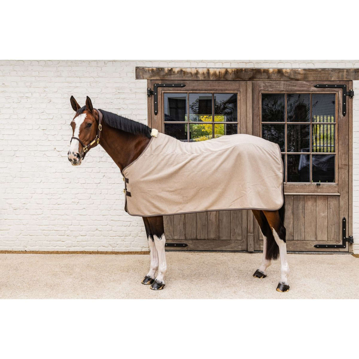 Kentucky Coperta in Pile Heavy Melange Beige