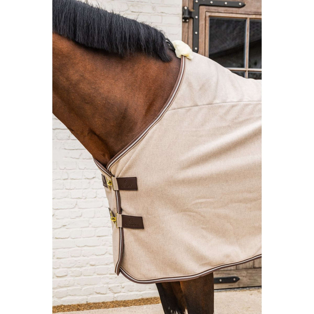 Kentucky Coperta in Pile Heavy Melange Beige