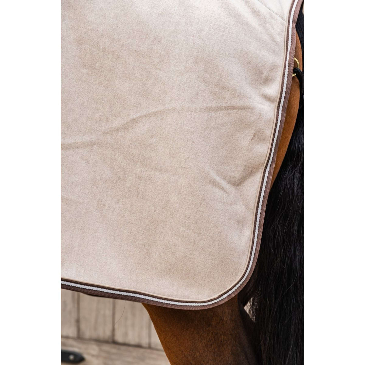 Kentucky Coperta in Pile Heavy Melange Beige