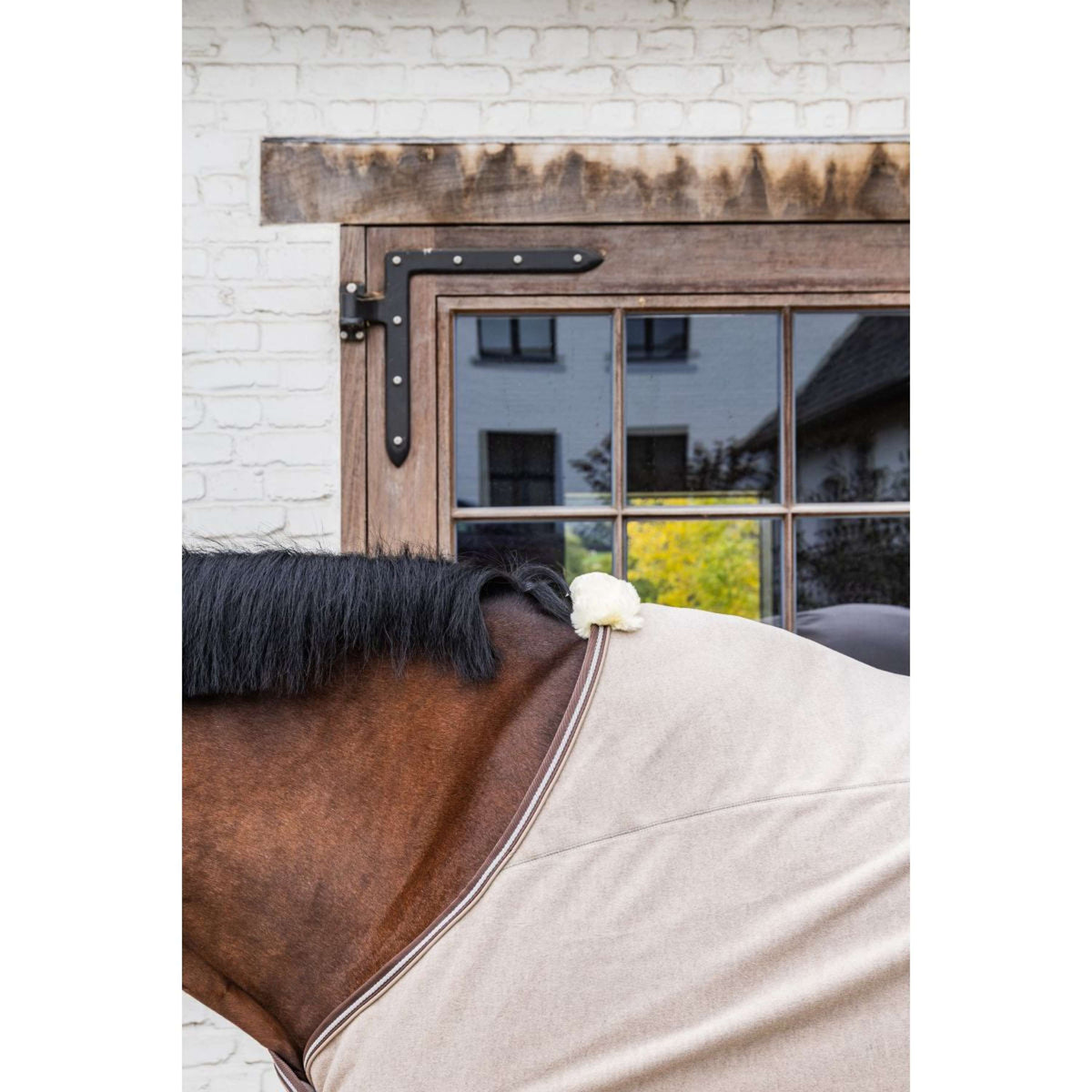 Kentucky Coperta in Pile Heavy Melange Beige