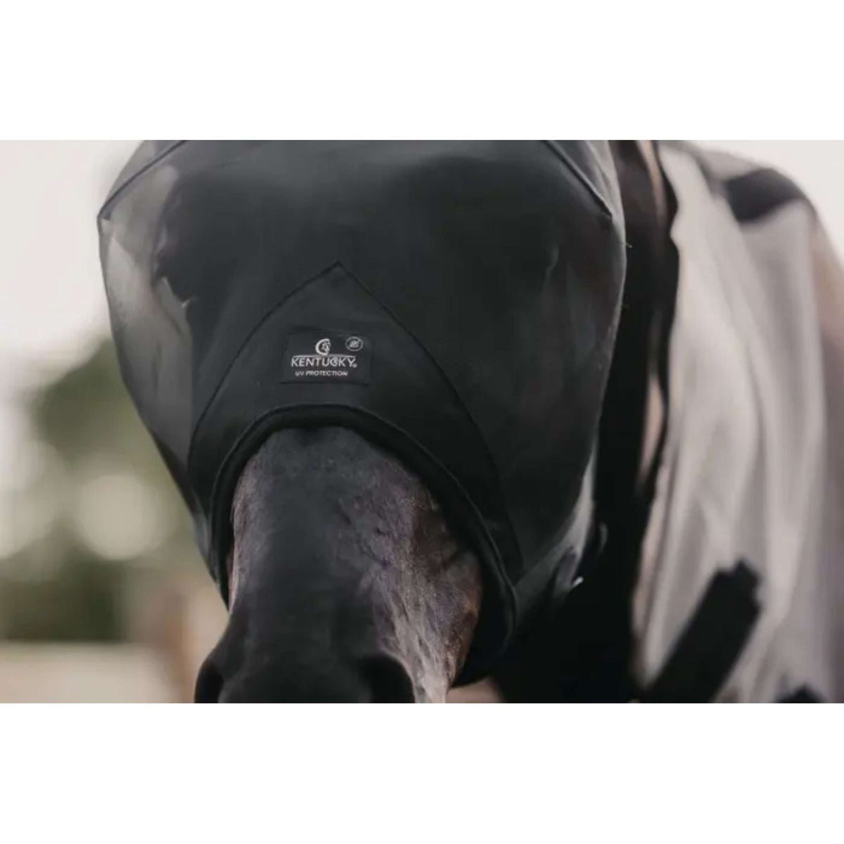 Kentucky Horsewear Maschera per Mosche Classic Nero