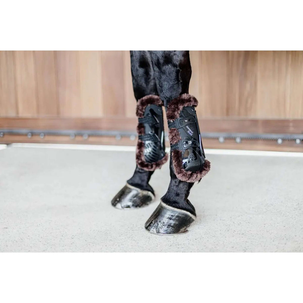 Kentucky Horsewear Stinchiere Nero/Marrone