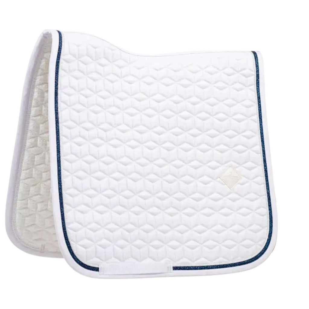 Kentucky Horsewear Sottosella Glitter Rope Bianco/blu scuro