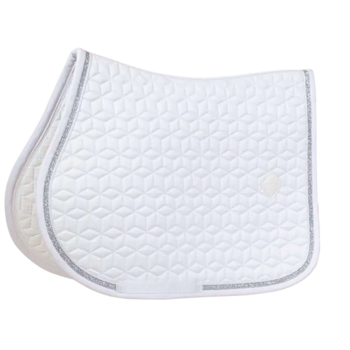 Kentucky Horsewear Sottosella Glitter Rope Springen Bianco/Bianco